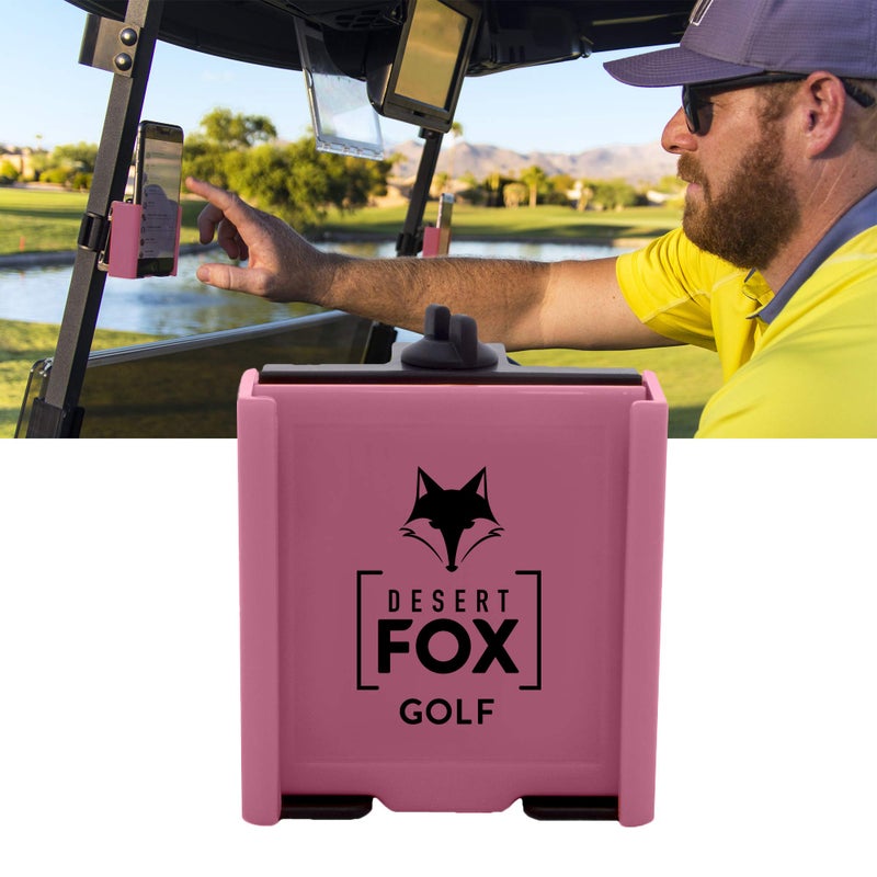 DESERT FOX GOLF - Phone Caddy - Pink - Image 1